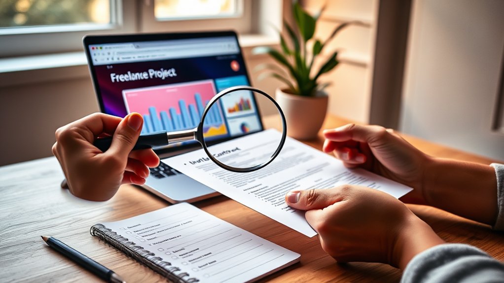 avoid freelance scam risks