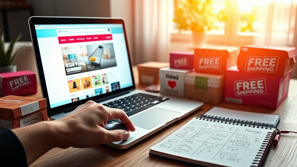 free shipping boosts conversions