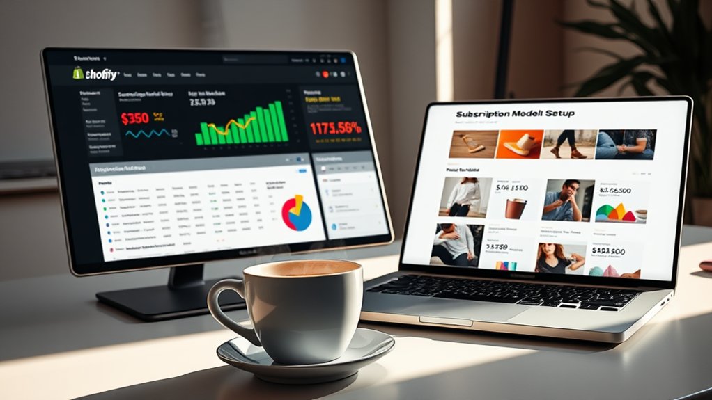 implement subscription for shopify