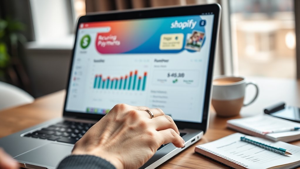 recurring payments setup shopify