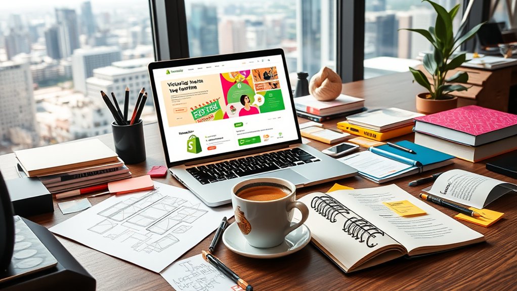 shopify website redesign elements