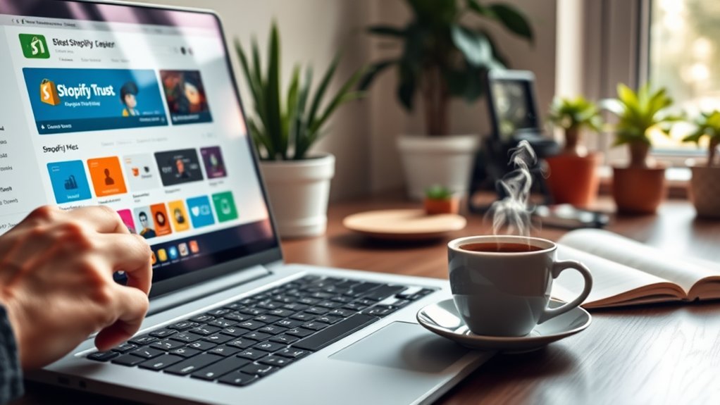 trust building shopify applications