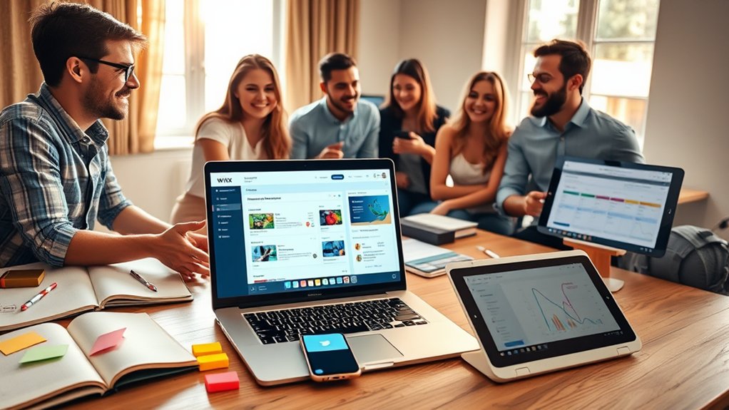 wix team communication tools