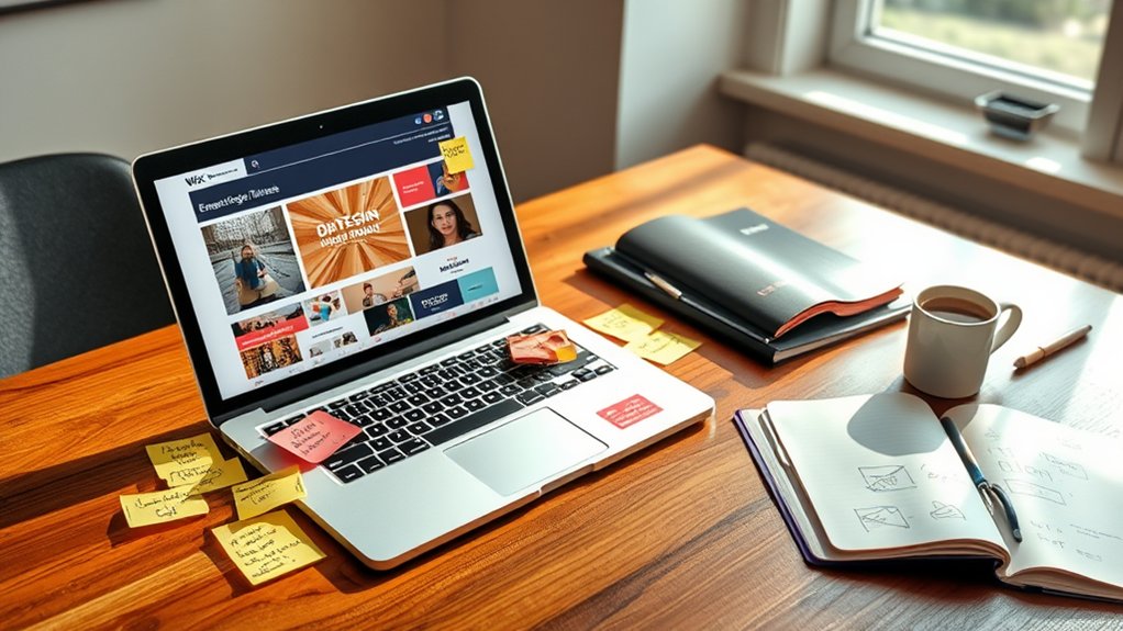 wix website development process